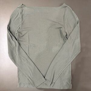 GAP Olive Green Long Sleeve Tee - Size Small